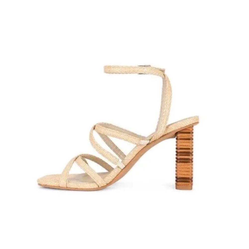 🌞 Dolce Vita Jenko Raffia Heels – Size 8 – NEW IN BOX 🌞 - Picture 5 of 13